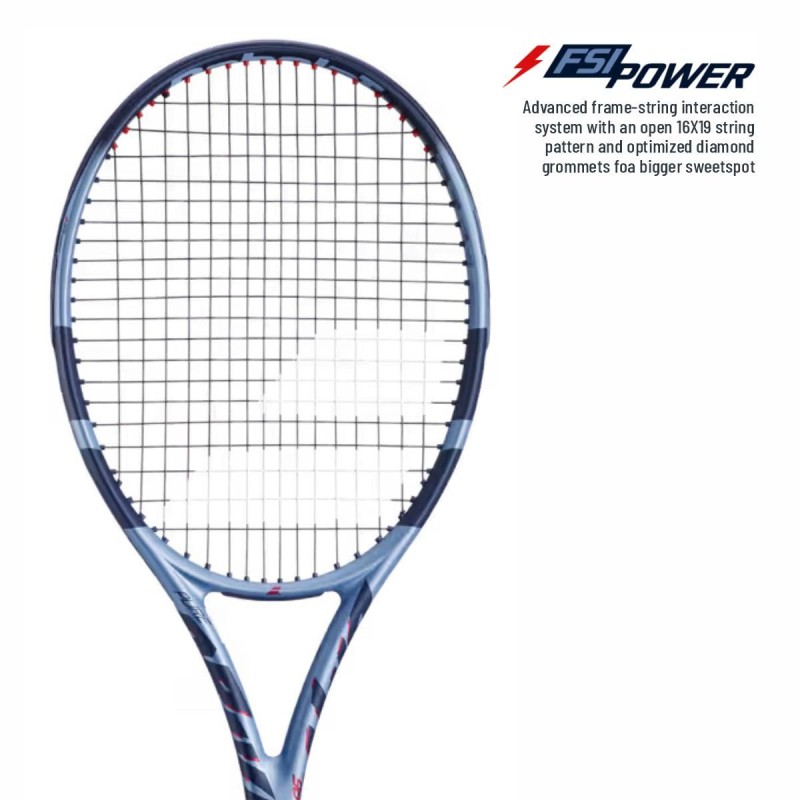 BABOLAT Pure Drive 98 Gen 11 Tennis Racquet  (Unstrung, Metallic Blue)