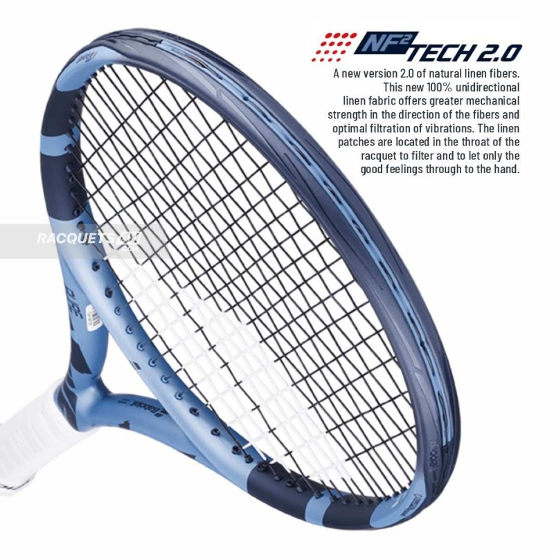 BABOLAT Pure Drive Lite Gen 11 Tennis Racquet (Unstrung, Metallic Blue)