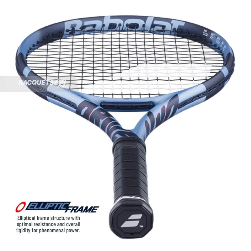 BABOLAT Pure Drive Plus Gen 11 Tennis Racquet ( Unstrung, Metallic Blue)