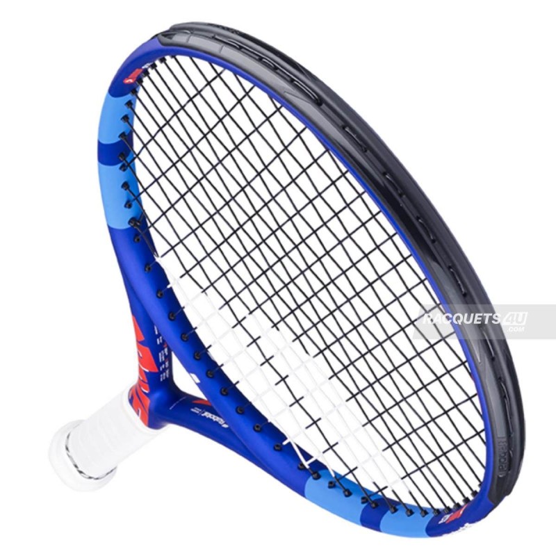 BABOLAT Drive Junior 23 2026 Tennis Racquet (Blue/Red, Strung)