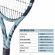 BABOLAT EVO Drive Tour Gen 2 Tennis Racquet (Blue, Unstrung)
