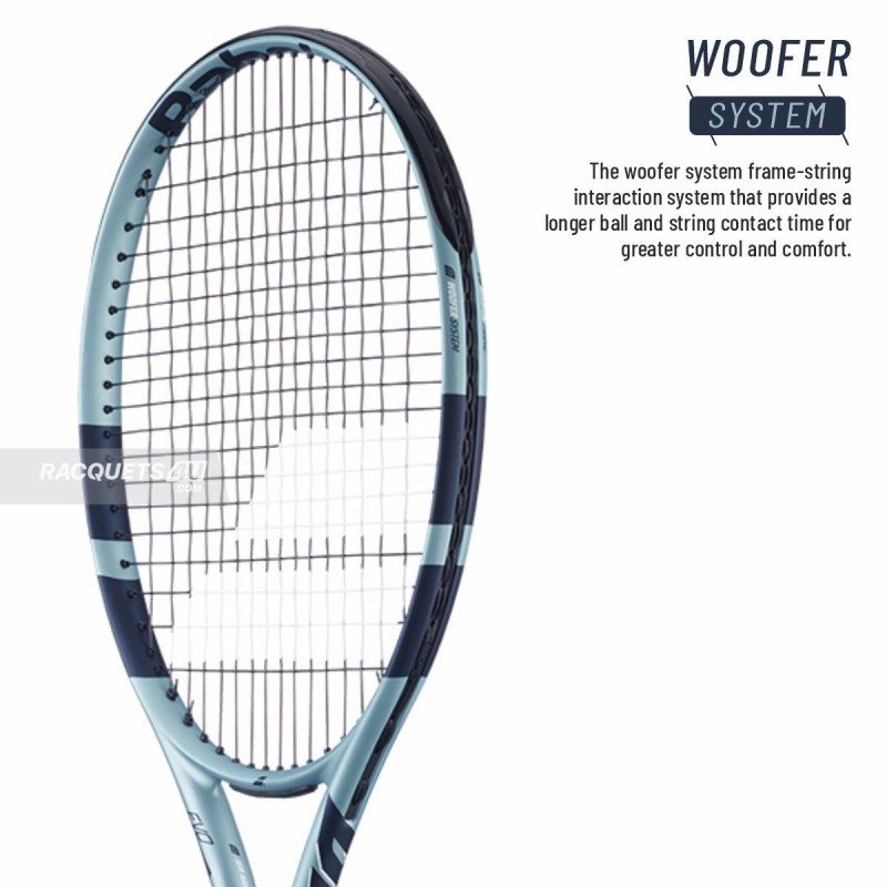 BABOLAT EVO Drive Tour Gen 2 Tennis Racquet (Blue, Unstrung)