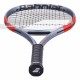 BABOLAT Pure Strike 98 16x19 4th Gen Tennis Racquet (Grey/Flue Red, Unstrung)