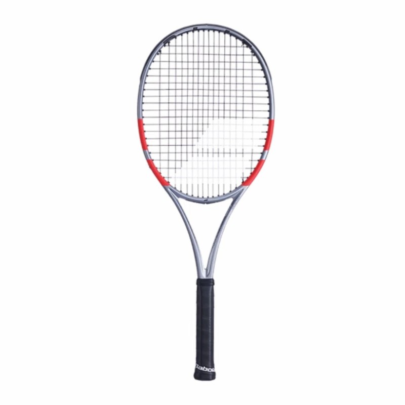 BABOLAT Pure Strike 98 18x20 4th Gen Tennis Racquet (Grey/Flue Red, Unstrung)