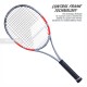 BABOLAT Pure Strike Team 4th Gen Tennis Racquet (Grey/Flue Red, Unstrung)