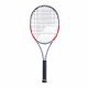 BABOLAT Pure Strike Team 4th Gen Tennis Racquet (Grey/Flue Red, Unstrung)