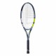 BABOLAT Aero Junior 25 Tennis Racquet (Grey/Flue/Yellow, Strung)
