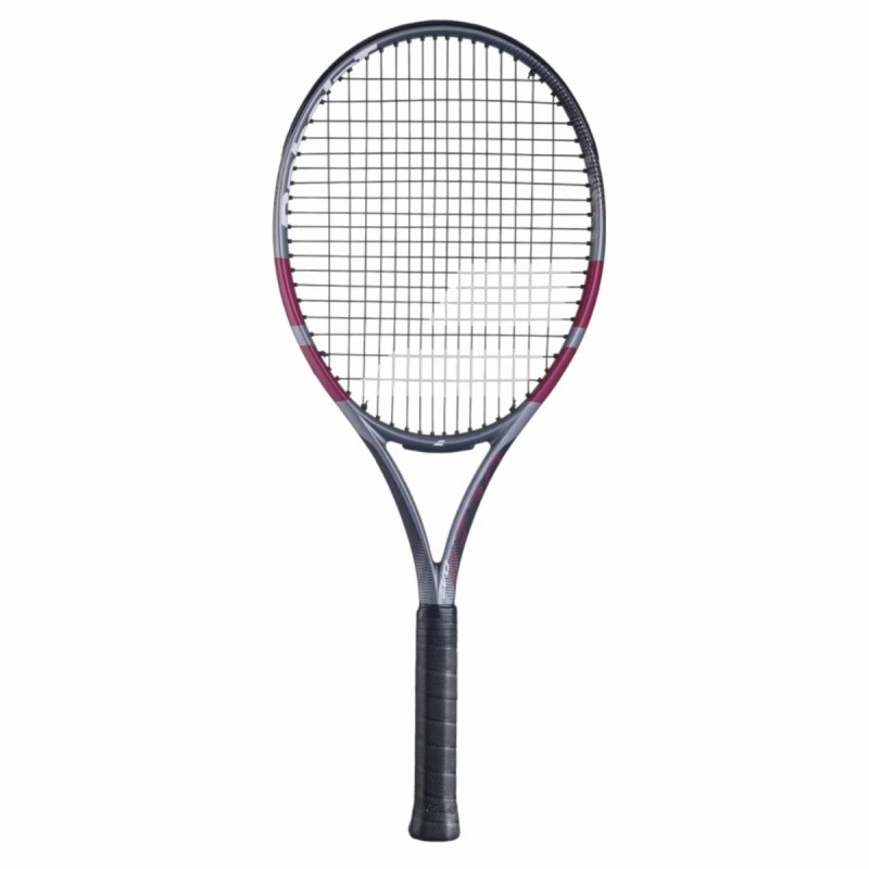 BABOLAT Evo Aero Gen 2 Tennis Racquet (Grey/Rasberry/Pink, Unstrung)