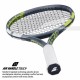 BABOLAT Evo Aero Lite Gen 2 Tennis Racquet (Grey/Fl/Yellow, Unstrung)