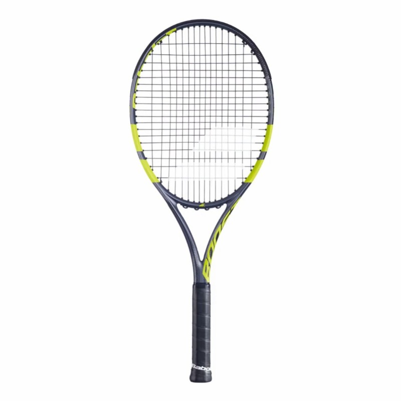 BABOLAT Boost Aero Tennis Racquet (Grey/Fl/Yellow, Strung)