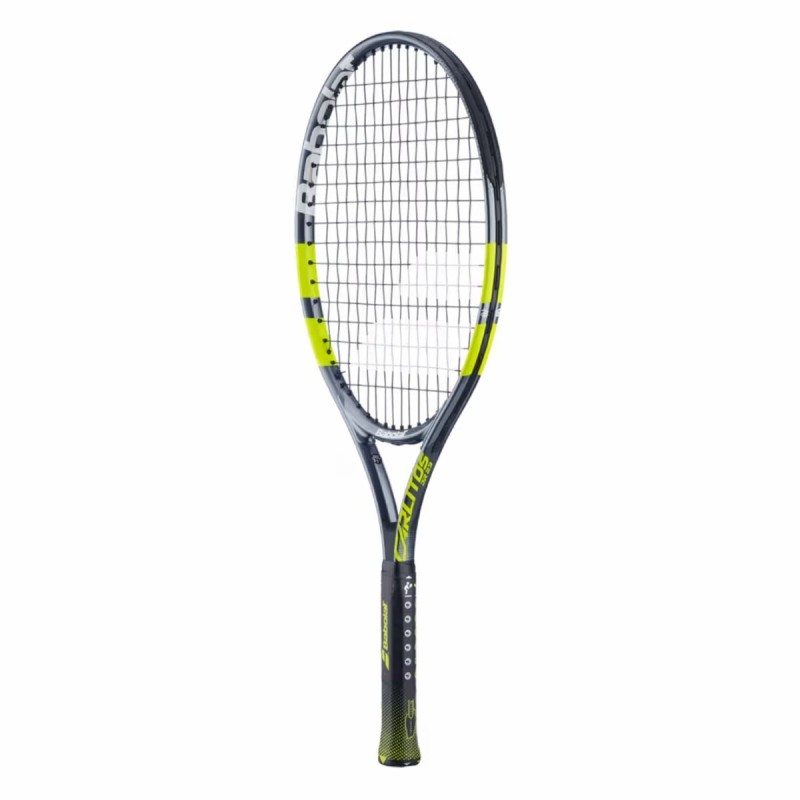 BABOLAT Carlitos Junior 23 Tennis Racquet (Yellow/Blue, Strung)
