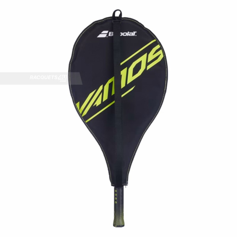 BABOLAT Carlitos Junior 25 Tennis Racquet (Yellow/Blue, Strung)
