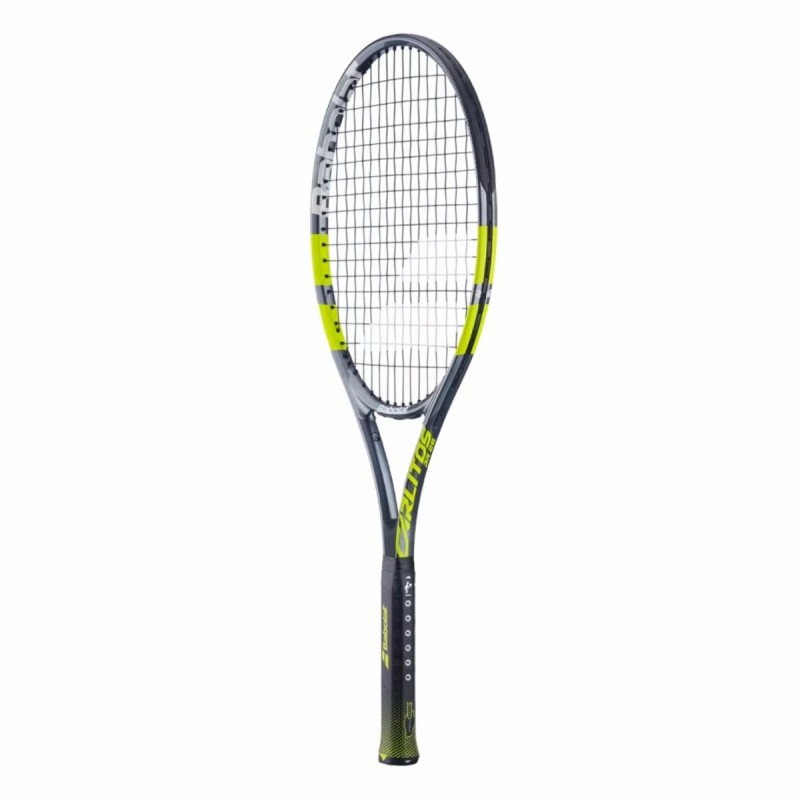 BABOLAT Carlitos Junior 26 Tennis Racquet (Yellow/Blue, Strung)