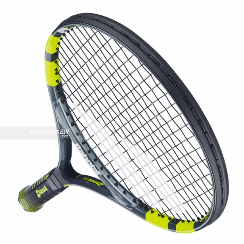 BABOLAT Carlitos Junior 26 Tennis Racquet (Yellow/Blue, Strung)