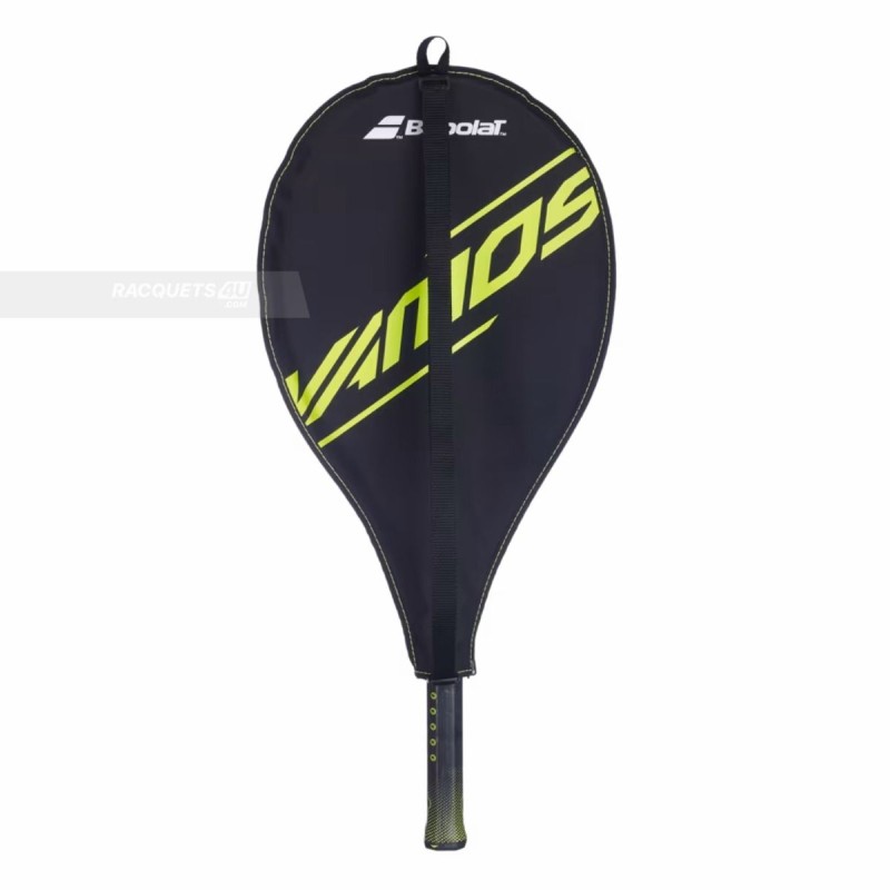 BABOLAT Carlitos Junior 26 Tennis Racquet (Yellow/Blue, Strung)