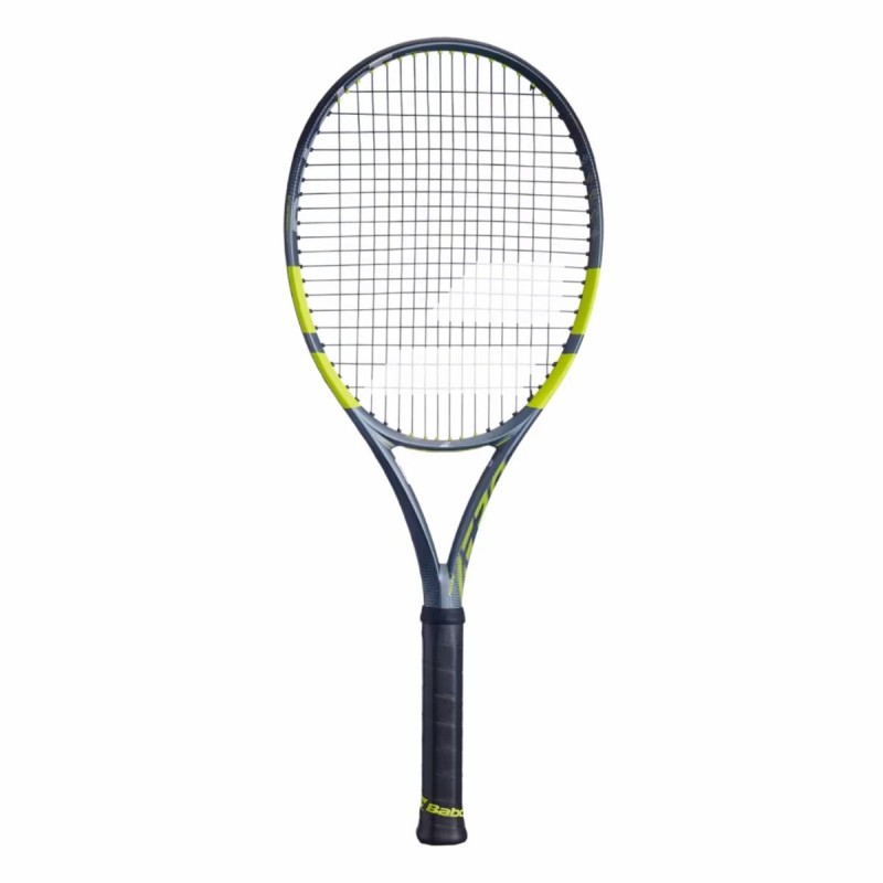 BABOLAT Pure Aero Gen 9 Tennis Racquet (Grey/Flue/Yellow, Unstrung)