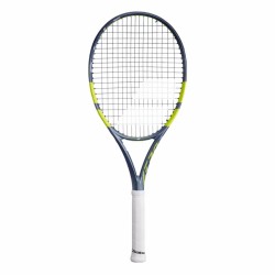 BABOLAT Pure Aero Lite Gen 9 Tennis Racquet (Grey/Flue/Yellow, Unstrung)
