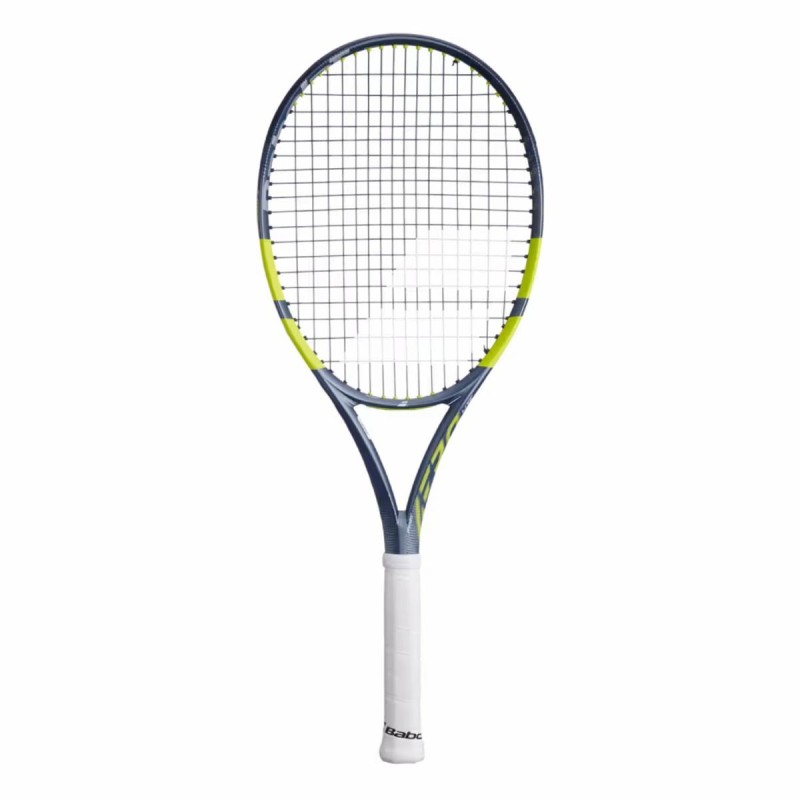 BABOLAT Pure Aero Lite Gen 9 Tennis Racquet (Grey/Flue/Yellow, Unstrung)