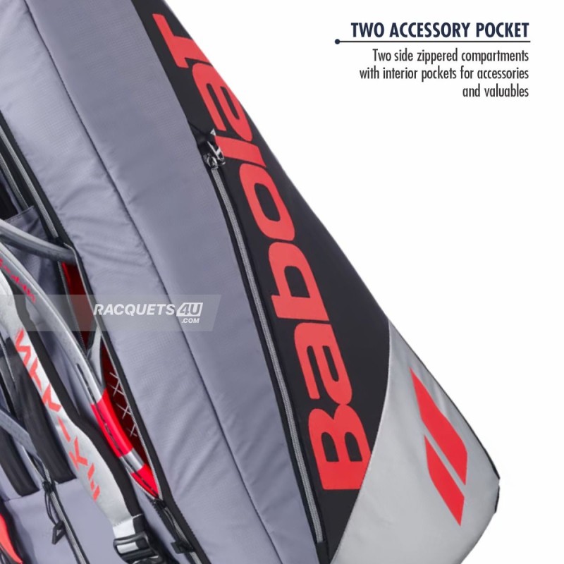 BABOLAT RH9 Pure Strike 2026 Tennis Kit Bag (Carbon Grey)