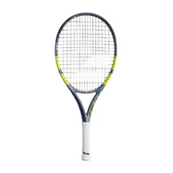 BABOLAT Pure Aero Junior 25 Gen 9 Tennis Racquet (Grey/Flue/Yellow)