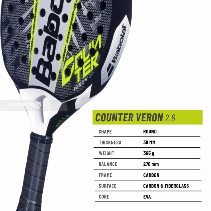 Babolat Counter Veron 2.6 Padel Racquet