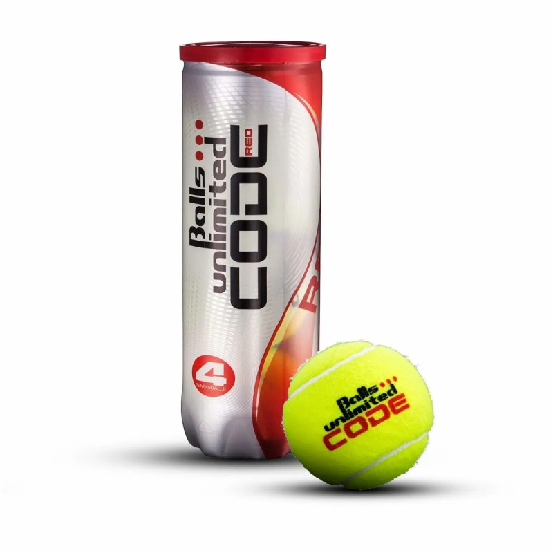 BALLS UNLIMITED Code Red Tennis Ball Carton (72 Balls)