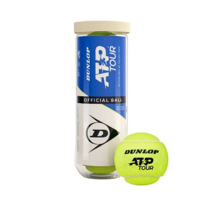 DUNLOP ATP Tour Tennis Balls Carton (72 Balls)