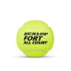 DUNLOP Fort All Court Tennis Ball (3 Balls)