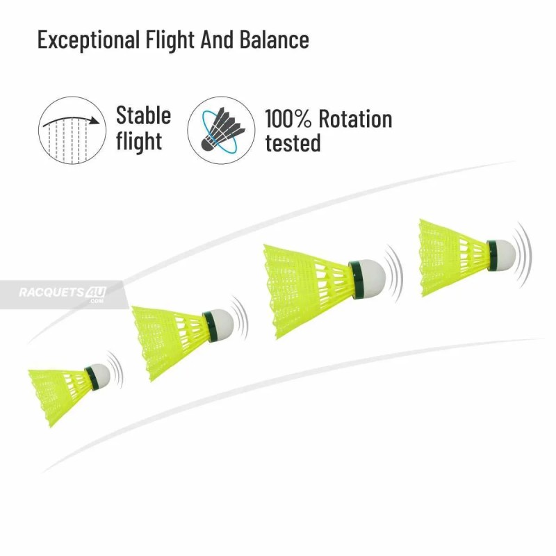 LI-NING Smash Badminton Shuttlecock (Yellow)