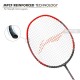 LI-NING 3D Calibar X Boost Badminton Racquet (D.Grey/Red, Unstrung)