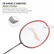 LI-NING 3D Calibar X Boost Badminton Racquet (D.Grey/Red, Unstrung)