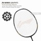 LI-NING Turbo Charging Z Drive Badminton Racquet (Unstrung, Black/Gold)