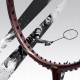 LI-NING Turbo Charging Z Combat Badminton Racquet (G6, Unstrung, Red/Black)