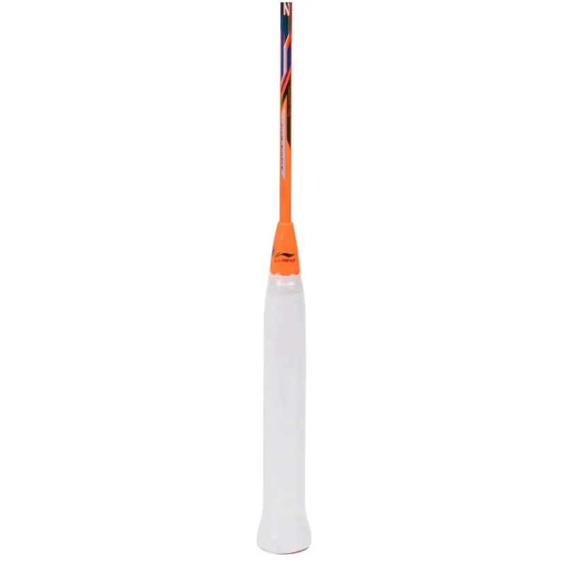 LI-NING Windstorm 72 Badminton Racquet (Black/Blue/Orange, Unstrung)