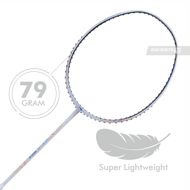 LI-NING Wind Lite 900 II Badminton Racquet (White, Unstrung)