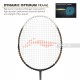 LI-NING Air-Force 77 G3 Badminton Racquet (Dark/Grey/White/Gold, Unstrung)