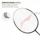LI-NING Air-Force 77 G3 Badminton Racquet (Dark/Grey/White/Gold, Unstrung)