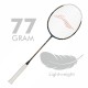 LI-NING Air-Force 77 G3 Badminton Racquet (Dark/Grey/White/Gold, Unstrung)