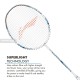 LI-NING Air-Force 77 G3 Badminton Racquet (White/Silver/Blue, Unstrung)