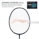 LI-NING Turbo Charging Z Boost Badminton Racquet (Navy/Silver, Unstrung)