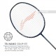 LI-NING Turbo Charging Z Boost Badminton Racquet (Navy/Silver, Unstrung)