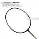 LI-NING Ignite 8 Badminton Racquet (Black/Blue/Old Gold, Unstrung)