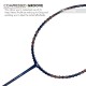 LI-NING Ignite 8 Badminton Racquet (Dark Navy/Cooper, Unstrung)