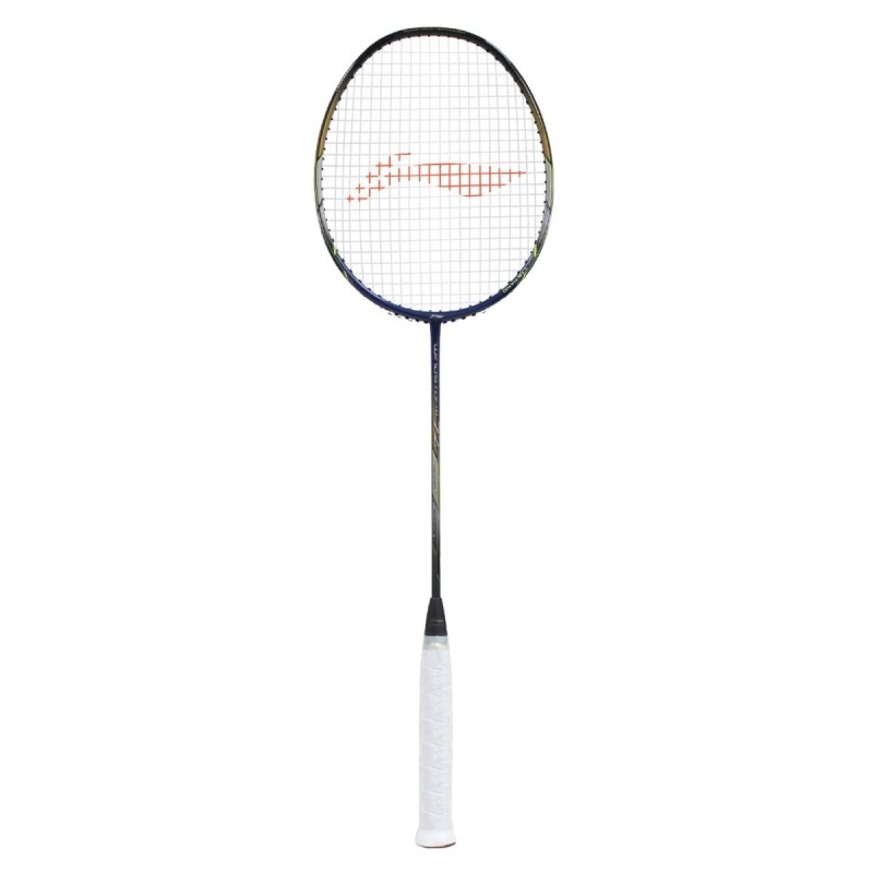 LI-NING Windstorm 72 Badminton Racquet (Navy/Black, Unstrung)