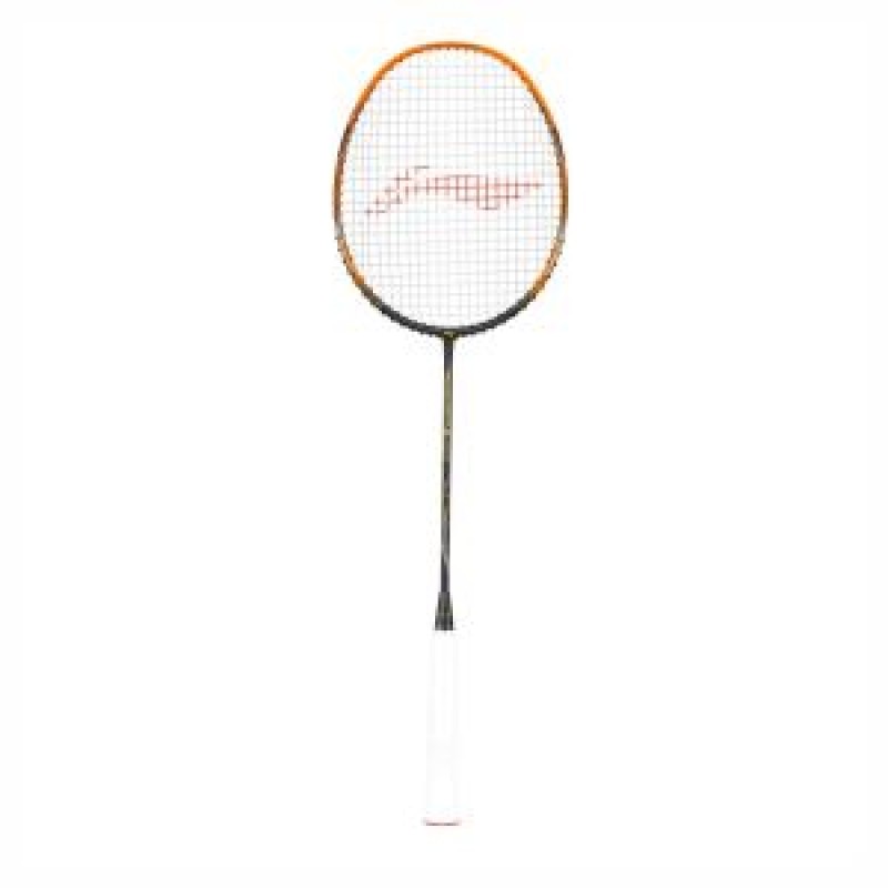 LI-NING 3D Calibar X Drive Badminton Racquet (Grey/Gold, Strung)