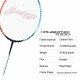 LI-NING Halbertec 7000 Badminton Racquet (Green/Orange, Unstrung)