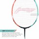 LI-NING Halbertec 7000 Badminton Racquet (Green/Orange, Unstrung)