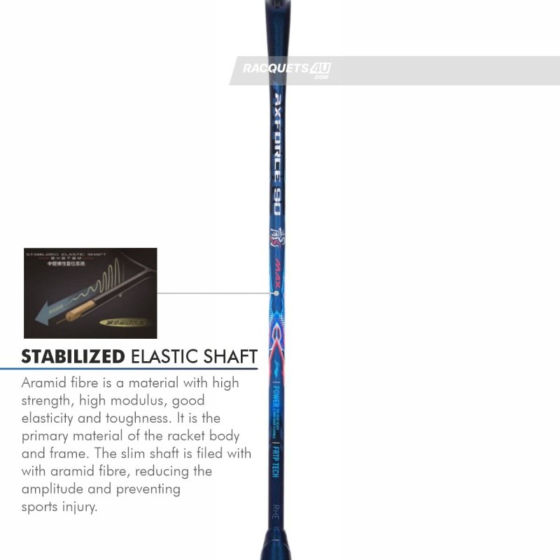 LI-NING AX-FORCE 90 Dragon Max Badminton Racquet (Blue, Unstrung)
