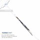 LI-NING AX-FORCE Blast Badminton Racquet (White/Blue Sapphire, Unstrung)