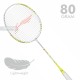 LI-NING Bladex Spiral Badminton Racquet (Neon Brilliant Yellow, Unstrung)